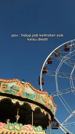 hidup kelihatan asik