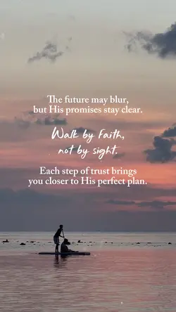 Walk by faith