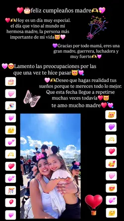 cumpleaños Madre
