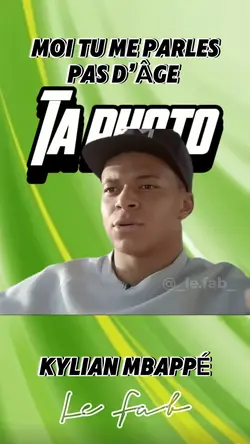 Kylian Mbappé L’âge 