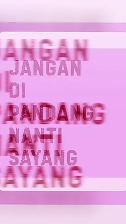 jangan dipandang nnt