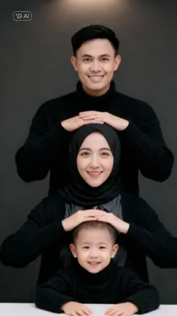 Studio foto keluarga