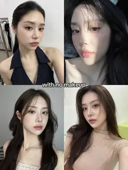 no makeup she a ten