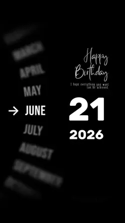 Hbd 21 June 2026