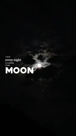 talking to the moon
