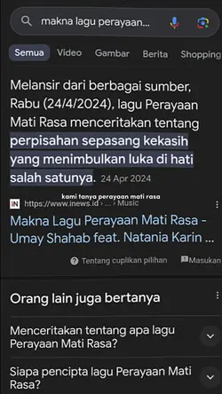 Makna lagu