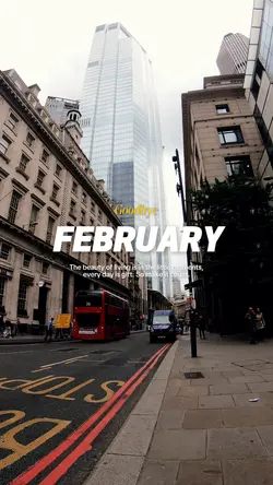 GOODBYE FEBRUARY