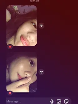 Instagram message