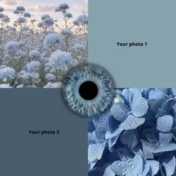 Light blue eyes