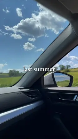 last summer 