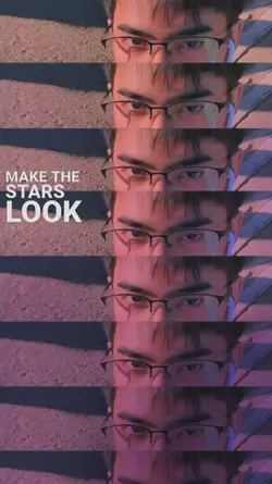 his eyes
