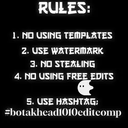 Hosting a edit comp