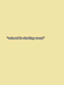 schoolisstartingsoon