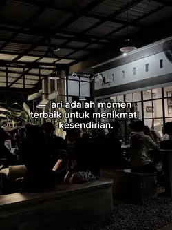 lari adalah momen