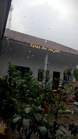 Tetes Air Hujan