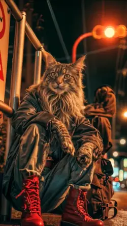 Funny Ai cat video 