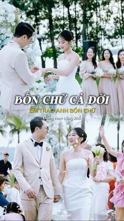 Em trao anh bốn chữ