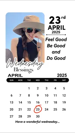 WED, APRIL 23