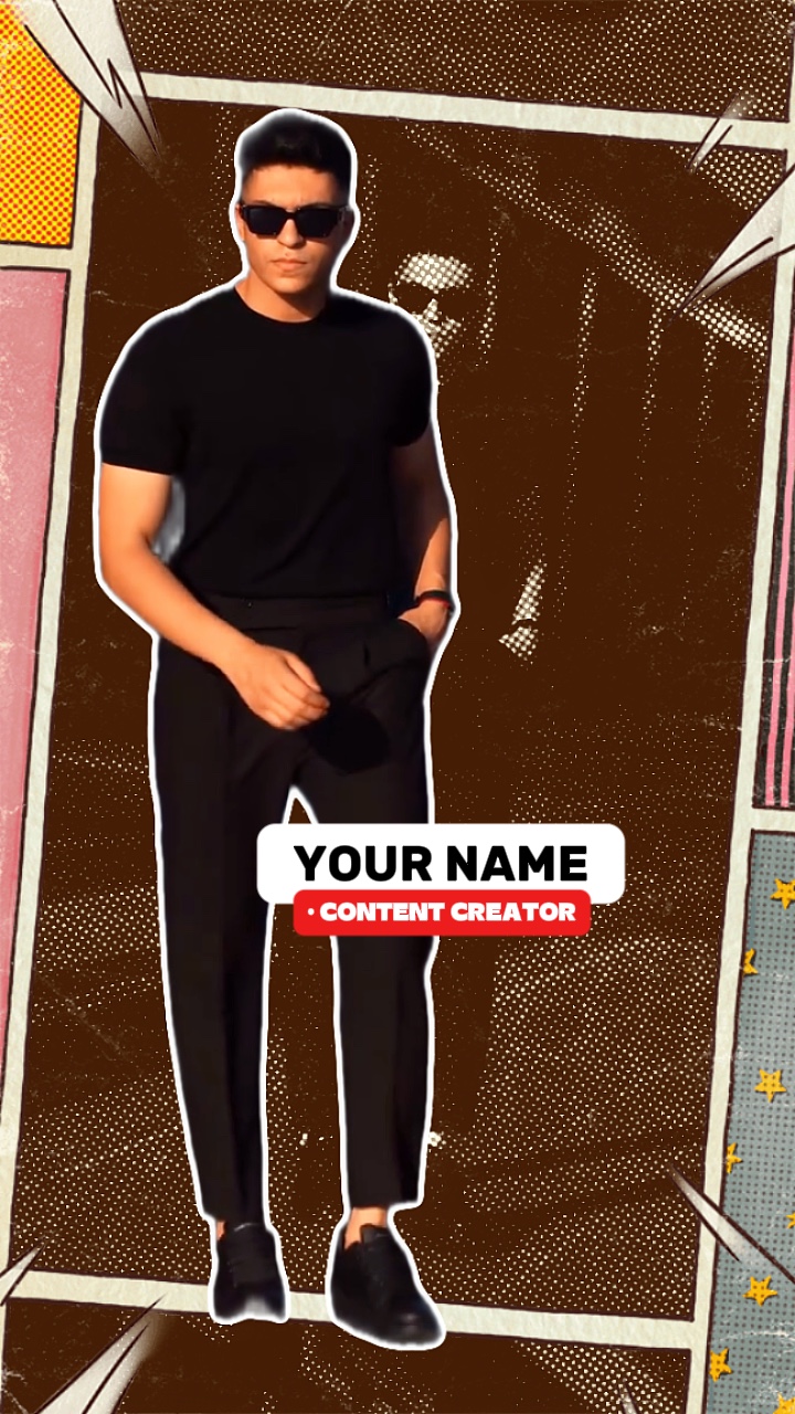 capcut template cover