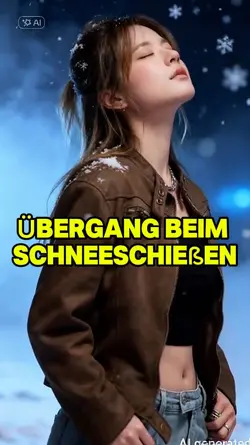 Schneeübergang