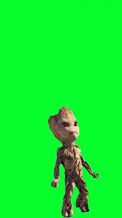 groot angry tantrum