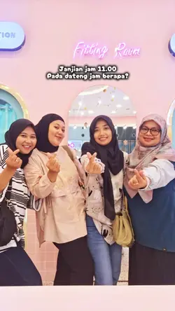 Janjian datang jam?