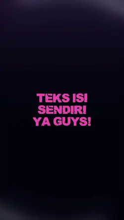 TEKS ISI SENDIRI