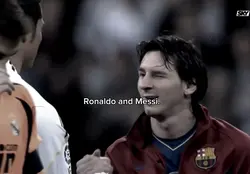 Ronaldo and Messi 