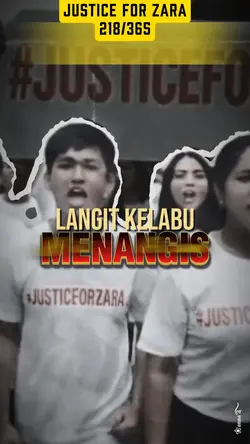 JUSTICE FOR ZARA