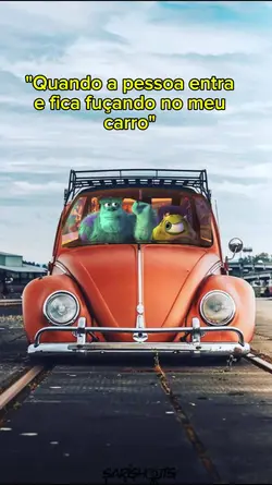 Sai do meu carro 