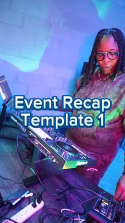 Event Recap Template