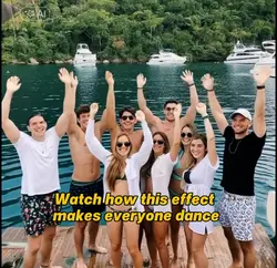 Everyone dancing