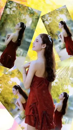 mẫu 1 ảnh dễ thương 