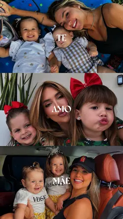 te amo mãe