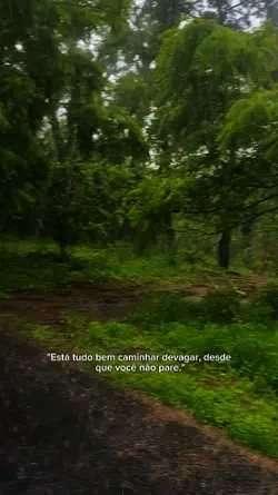 não pare.