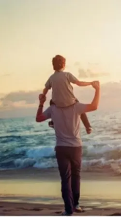 Father and son