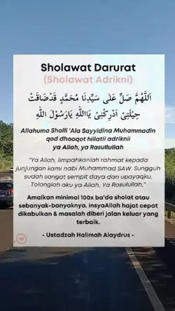 Sholawat Darurat