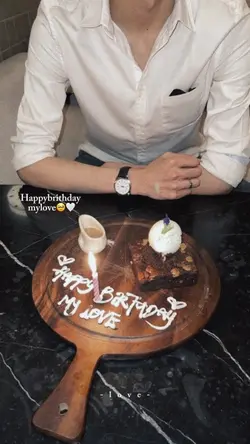 B’day mylove<3