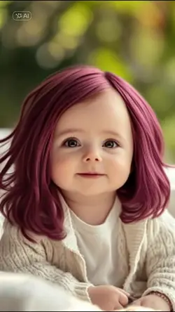 Burgundy hair 