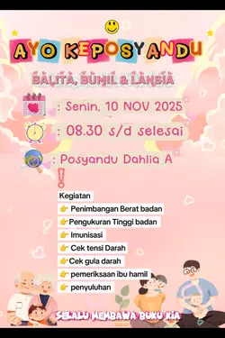 Ayo keposyandu 