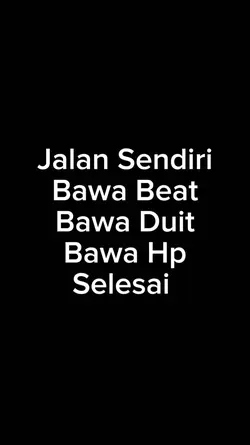 Bawa Beat bawa duit 