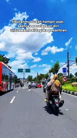 liburan telah usai