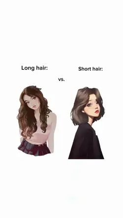 long vs. short hair