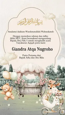 [Invitation] Aqiqah