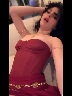 Red dress