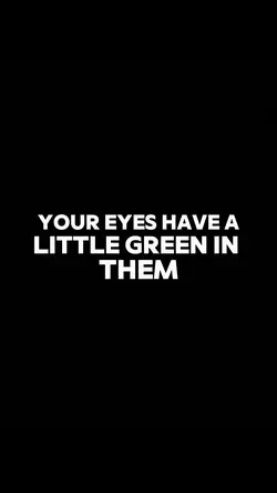 Green eyes 💚