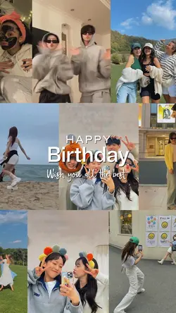 HAPPY BIRTHDAY 