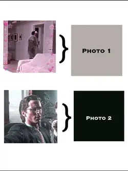 Photo 1 vs photo 2 