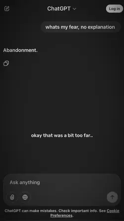 a bit too far..