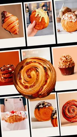 Bakery menu template